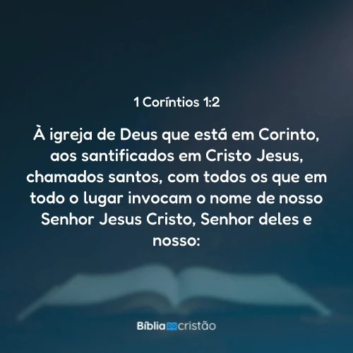 1 Coríntios 1:2