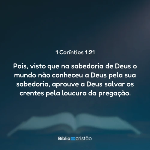 1 Coríntios 1:21