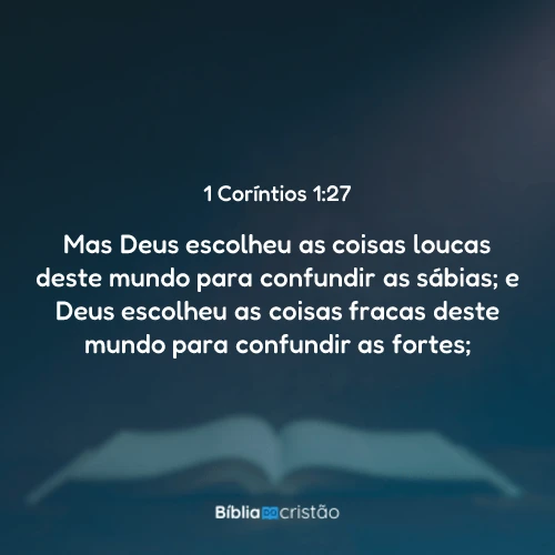 1 Coríntios 1:27