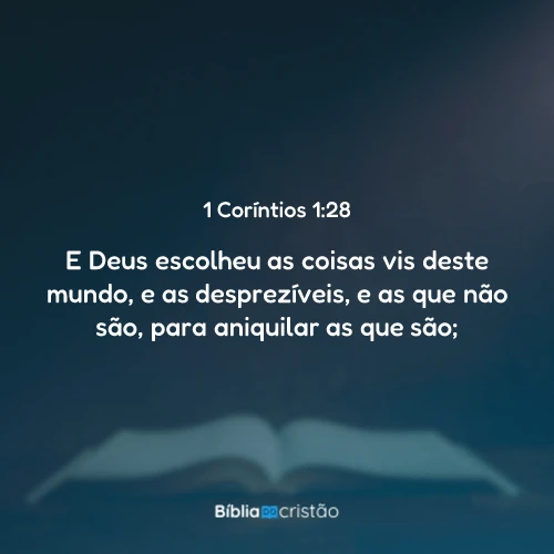 1 Coríntios 1:28