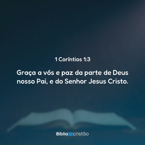 1 Coríntios 1:3