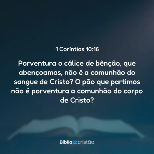 1 Coríntios 10:16