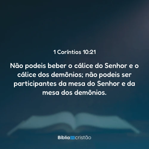 1 Coríntios 10:21
