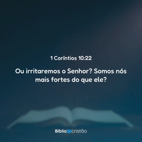 1 Coríntios 10:22