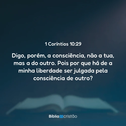 1 Coríntios 10:29