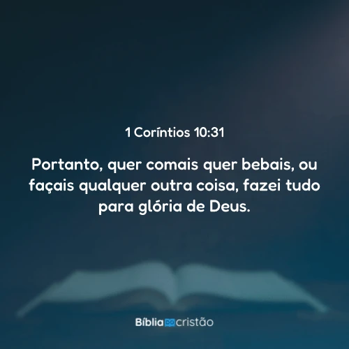 1 Coríntios 10:31