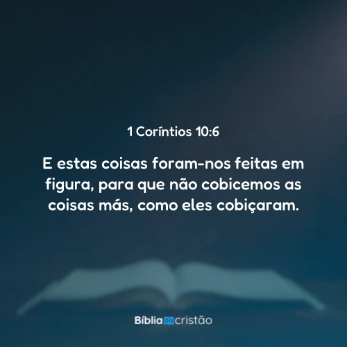 1 Coríntios 10:6