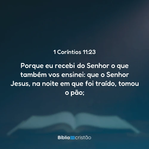 1 Coríntios 11:23