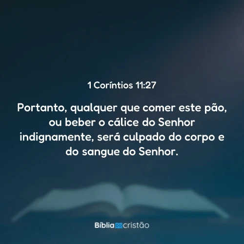 1 Coríntios 11:27