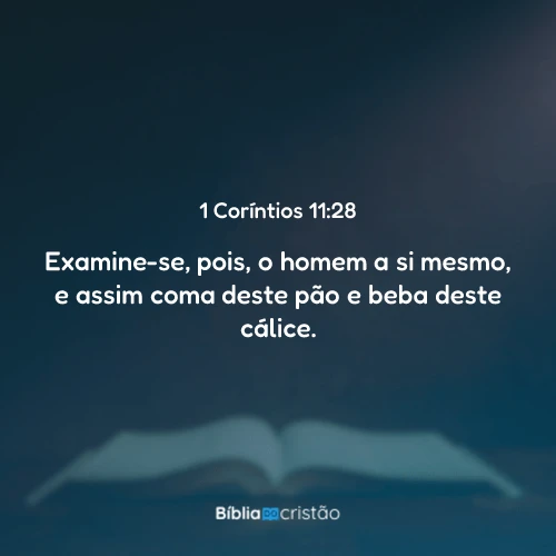 1 Coríntios 11:28