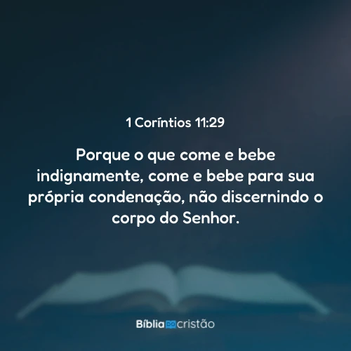 1 Coríntios 11:29