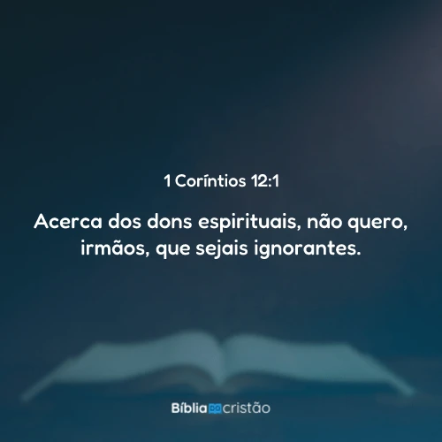 1 Coríntios 12:1