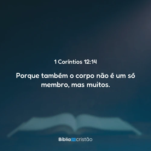 1 Coríntios 12:14