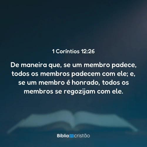 1 Coríntios 12:26