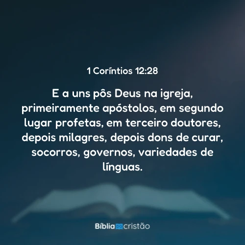 1 Coríntios 12:28