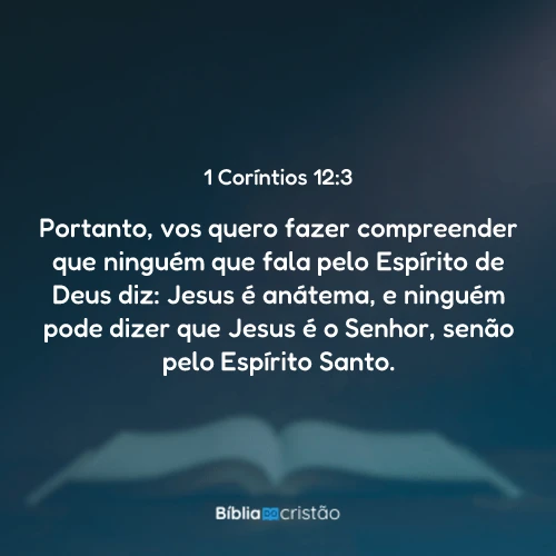 1 Coríntios 12:3