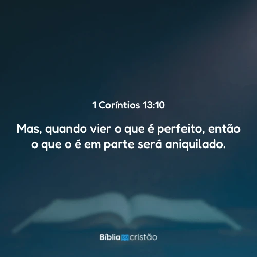 1 Coríntios 13:10