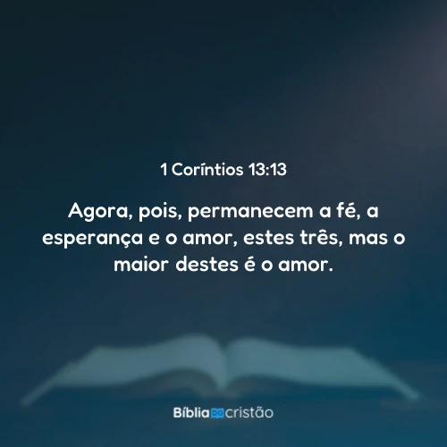 1 Coríntios 13:13