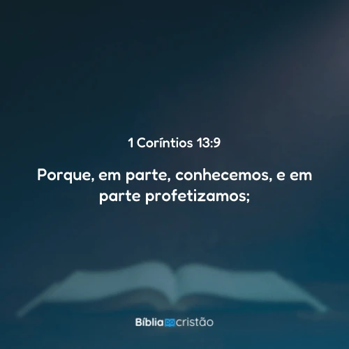 1 Coríntios 13:9
