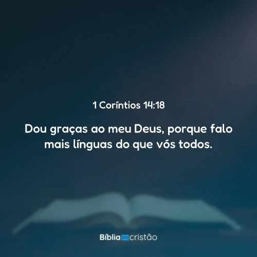 1 Coríntios 14:18