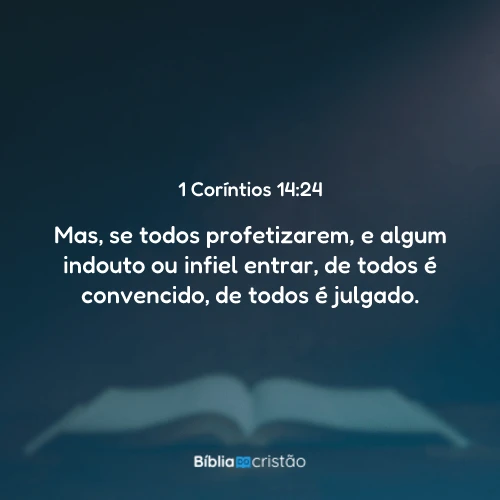 1 Coríntios 14:24