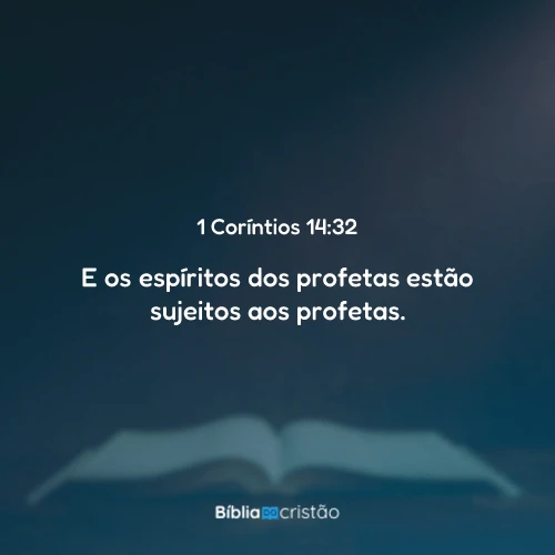 1 Coríntios 14:32