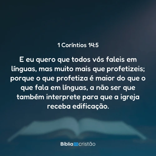 1 Coríntios 14:5