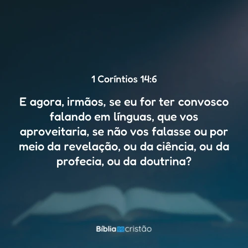 1 Coríntios 14:6
