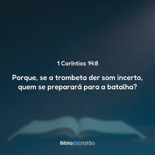 1 Coríntios 14:8