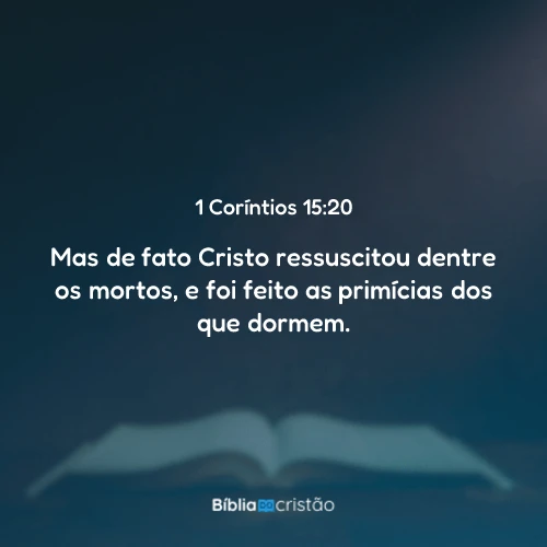 1 Coríntios 15:20