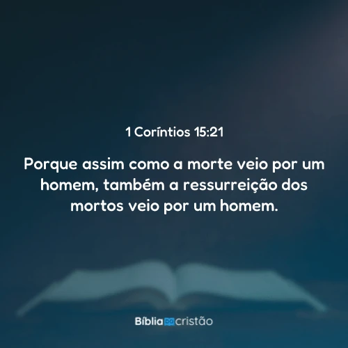 1 Coríntios 15:21