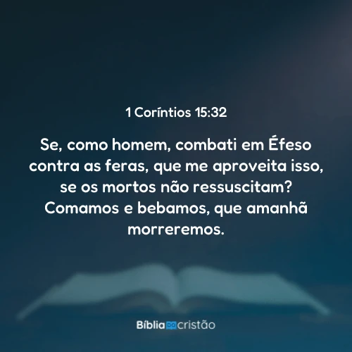 1 Coríntios 15:32