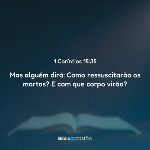1 Coríntios 15:35