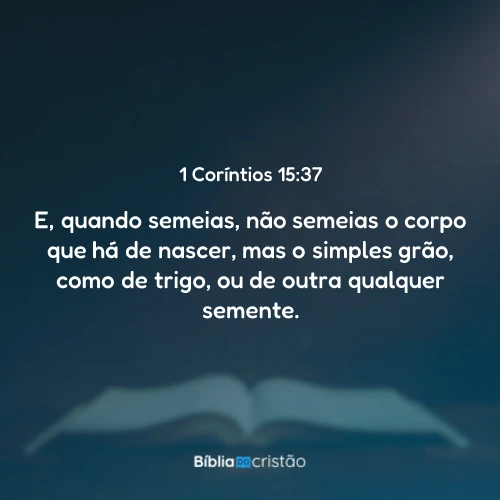 1 Coríntios 15:37