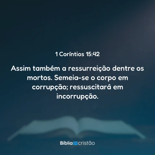 1 Coríntios 15:42
