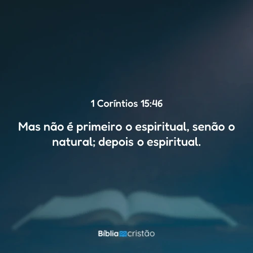 1 Coríntios 15:46