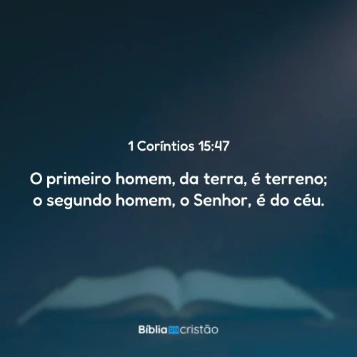 1 Coríntios 15:47