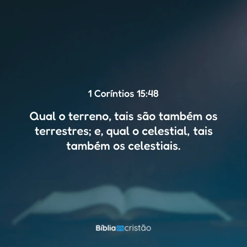 1 Coríntios 15:48