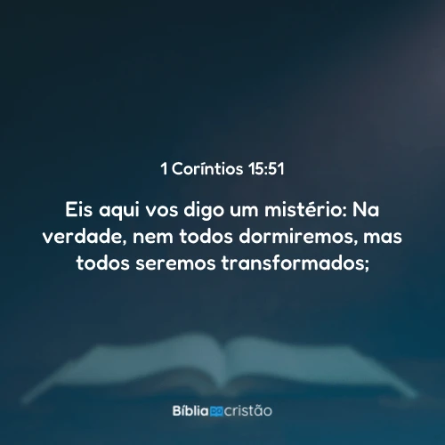 1 Coríntios 15:51