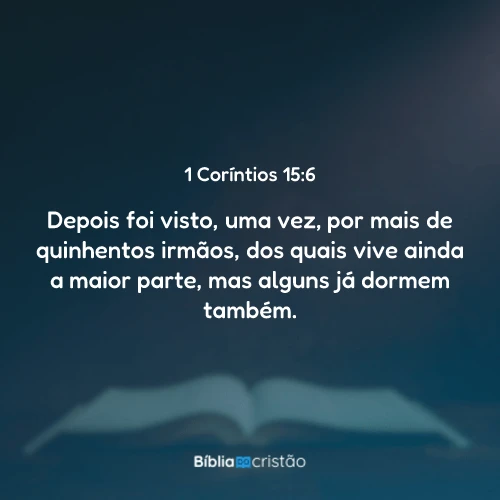 1 Coríntios 15:6