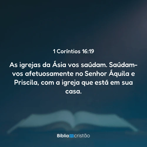 1 Coríntios 16:19