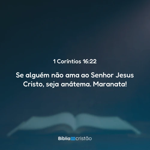 1 Coríntios 16:22