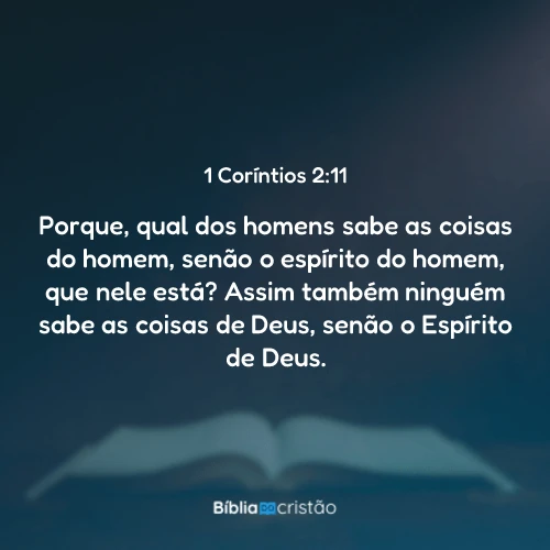 1 Coríntios 2:11