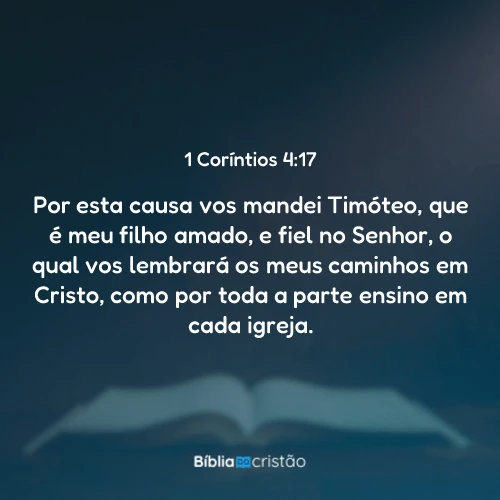 1 Coríntios 4:17