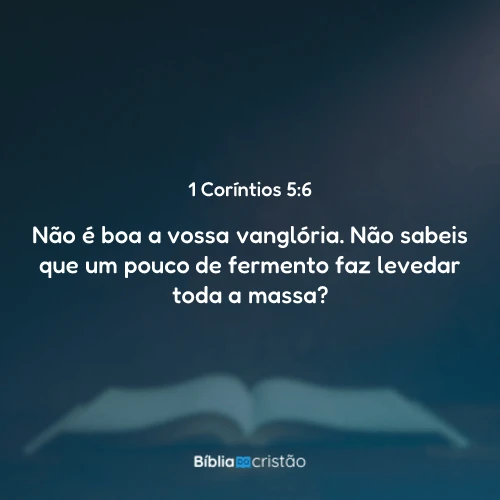 1 Coríntios 5:6