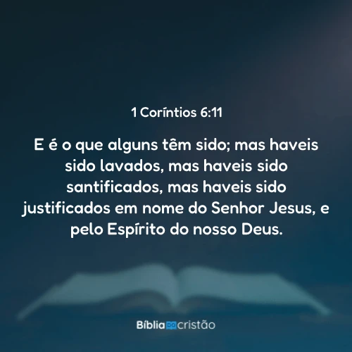 1 Coríntios 6:11