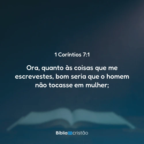 1 Coríntios 7:1