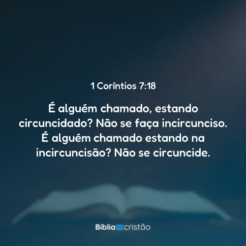 1 Coríntios 7:18
