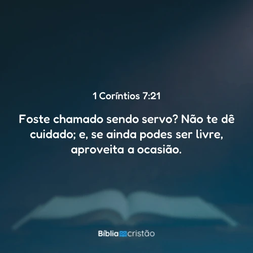 1 Coríntios 7:21