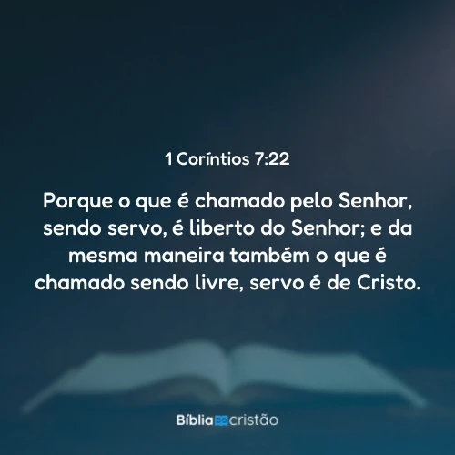 1 Coríntios 7:22